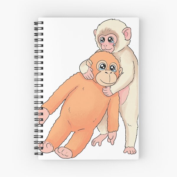 Item preview, Punch Monkey Hugging Plush Friend designed and sold by Vibe-Vortex.