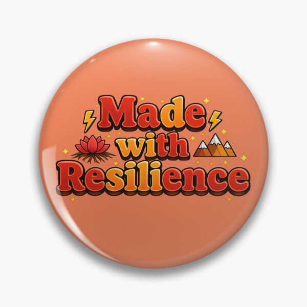 Item preview, Made with Resilience Inspirational Art designed and sold by MarselArt.