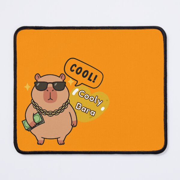 Item preview, Cool Capybara With Sunglasses Kawaii designed and sold by trelykreativ.