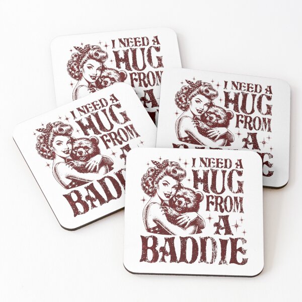 Item preview, I Need A Hug From A Baddie Funny Meme Humor designed and sold by BlightedArt.