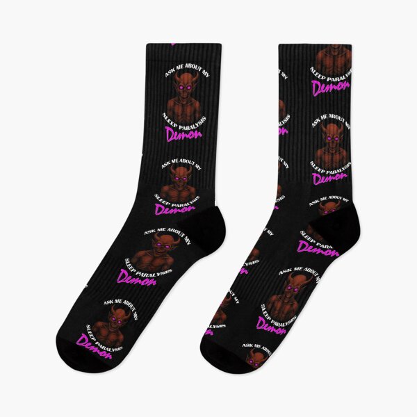 Item preview, Ask Me About My Sleep Paralysis Demon designed and sold by ReggieRaggz.