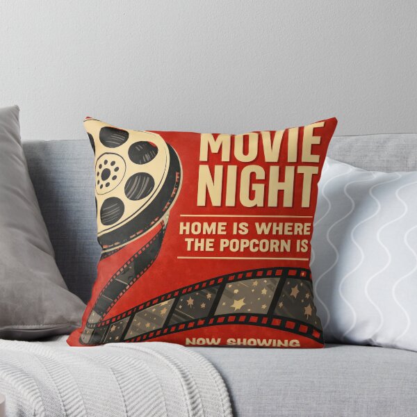 Item preview, Retro Movie Night Film Reel Cinema Vintage Poster designed and sold by Cine8.