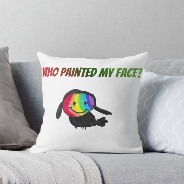 Item preview, Who Painted My Face? - Whimsical Bird Art designed and sold by nimbfeja.