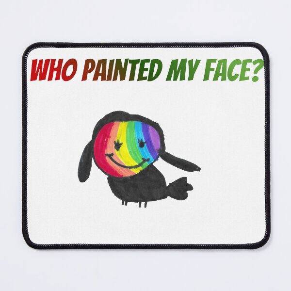 Item preview, Who Painted My Face? - Whimsical Bird Art designed and sold by nimbfeja.