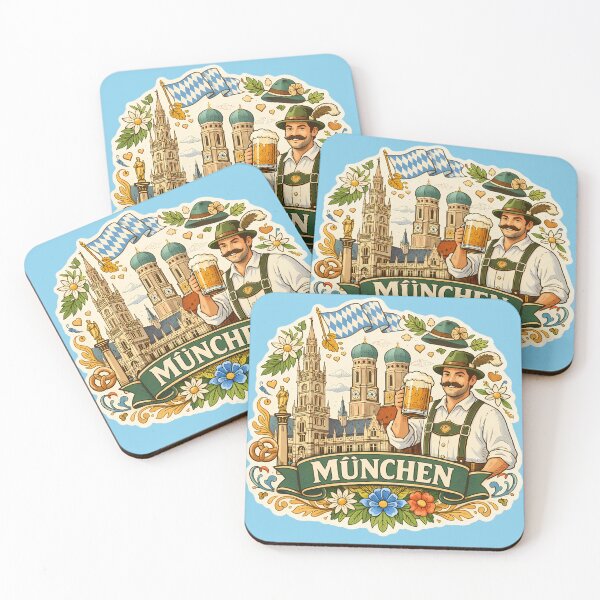 Item preview, München Oktoberfest Party Sticker designed and sold by Alice Cristalis.