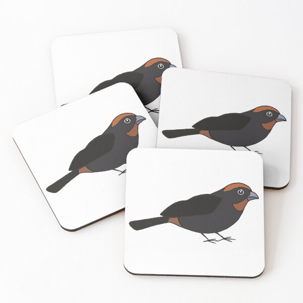 Item preview, Puerto Rican Bullfinch designed and sold by ODruryStudios.