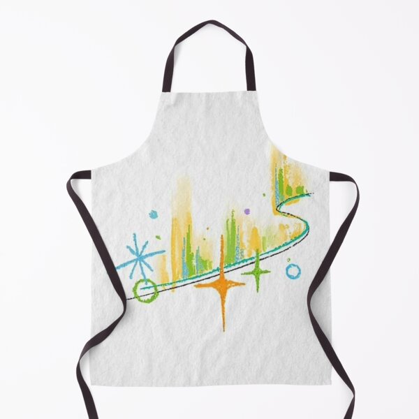 Item preview, Retro Atomic Abstract – Mid Century Watercolor Illustration designed and sold by ForestHorizon.