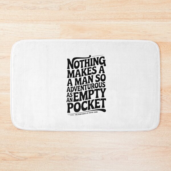 Item preview, Classic "Empty Pocket" Hunchback Literature Tee designed and sold by Enea Kelo.