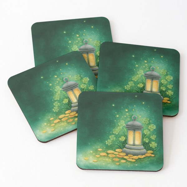 Item preview, Magical lucky lantern – St Patrick’s Day gold treasure designed and sold by olenapetol.