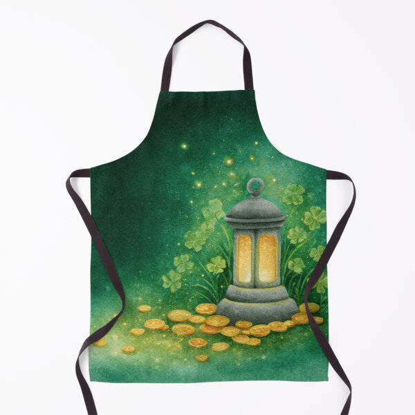 Item preview, Magical lucky lantern – St Patrick’s Day gold treasure designed and sold by olenapetol.