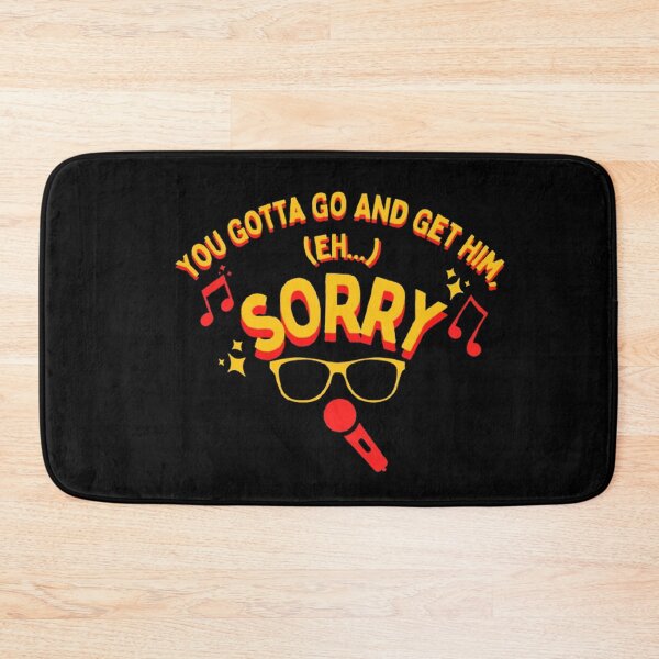 Item preview, Multicolor "Sorry" Guy Lyrics Meme  designed and sold by CamilasPrints.