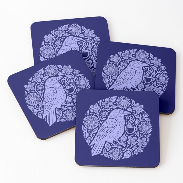 Item preview, Raven Crow Coffee Funny Hello Darkness designed and sold by Colorfulman.