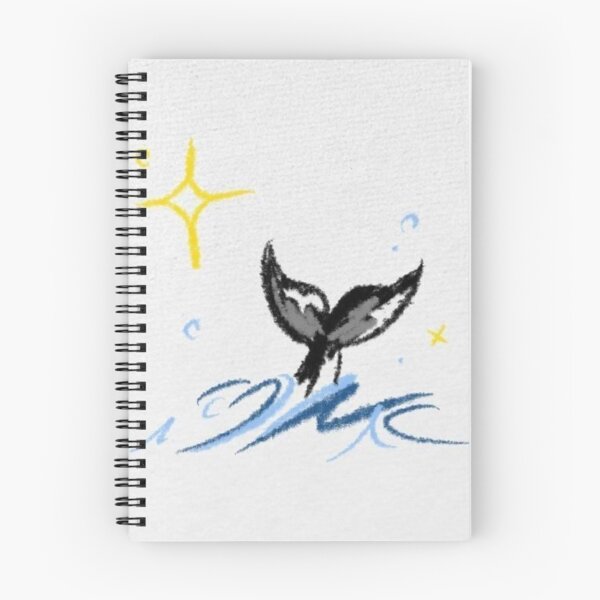 Item preview, Whale Tail in the Ocean – Cute Watercolor Marine Illustration designed and sold by ForestHorizon.