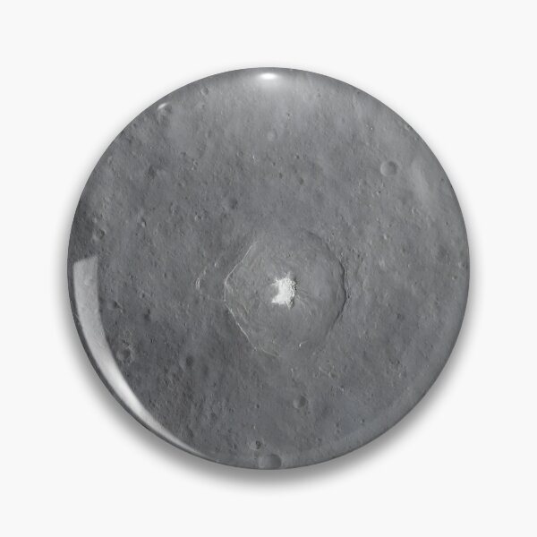 Item preview, Ceres Dwarf Planet Crater Surface Aerial View designed and sold by PandaTShirtShop.
