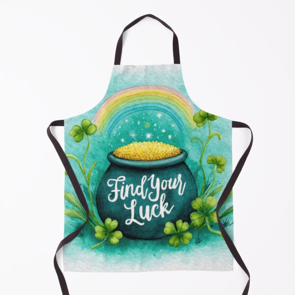 Item preview, Find your luck – magical St Patrick’s Day pot of gold designed and sold by olenapetol.