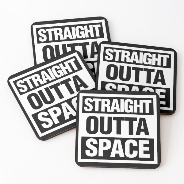 Item preview, Straight Outta Space designed and sold by elhefe.