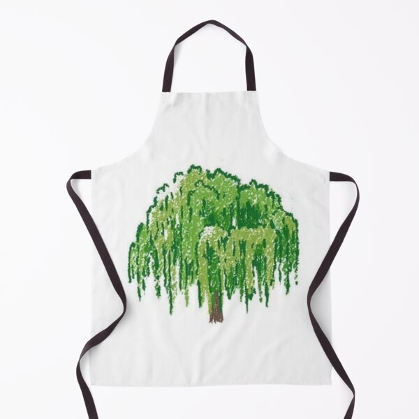 Item preview, Weeping Willow Tree – Minimal Watercolor Nature Illustration designed and sold by ForestHorizon.