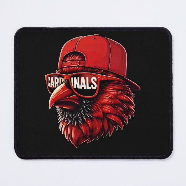 Item preview, Cool Red Bird Portrait Backward Cap Sunglasses Urban Gifts For Men Women Kids boy girl designed and sold by ArmyAbodo.