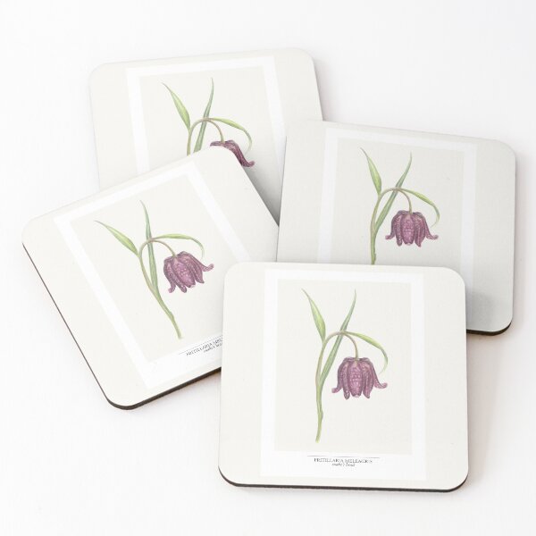 Item preview, Snake’s Head Fritillary Botanical Illustration – Fritillaria meleagris | Vintage Witchy Botanical Art (off white) designed and sold by paintingbetween.