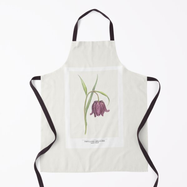 Item preview, Snake’s Head Fritillary Botanical Illustration – Fritillaria meleagris | Vintage Witchy Botanical Art (off white) designed and sold by paintingbetween.