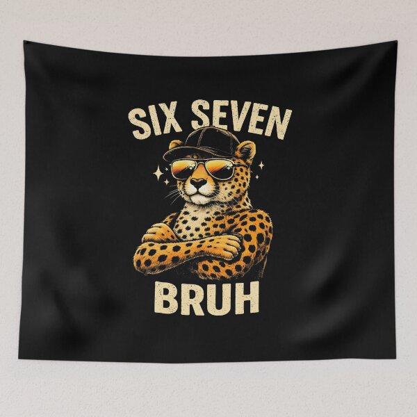 Item preview, Six Seven Meme Bruh designed and sold by JODYSMORGAN.