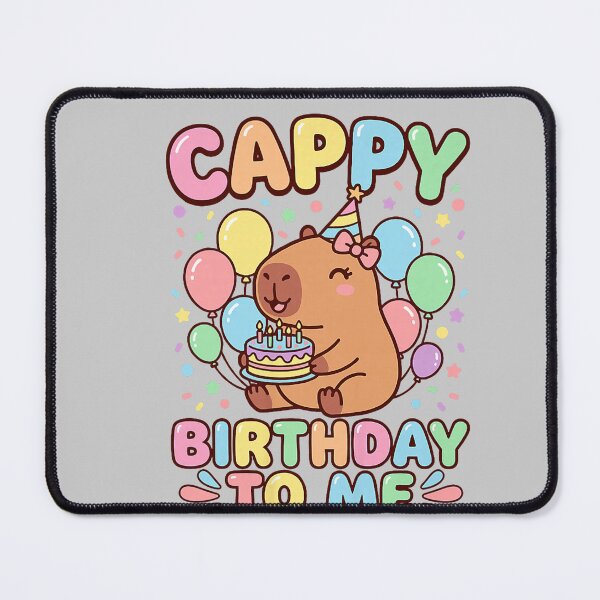 Item preview, Cappy Birthday Capybara Birthday to Me designed and sold by mjohnson9.