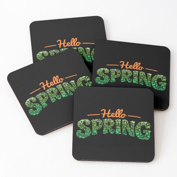 Item preview, Hello Spring Nature Doodle Lettering  designed and sold by sachpica.