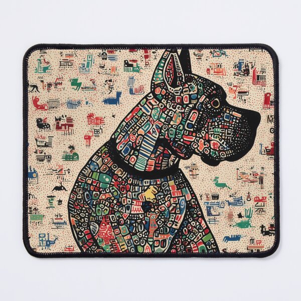 Item preview, Colorful Abstract Cane Corso designed and sold by lautir.