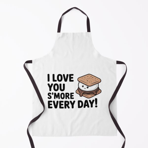 Item preview, I Love You S'more Every Day! Cute Kawaii S'mores Pun designed and sold by PMCreative.