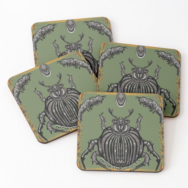 Item preview, Dug beetle life cycle designed and sold by Inkytheobvious.