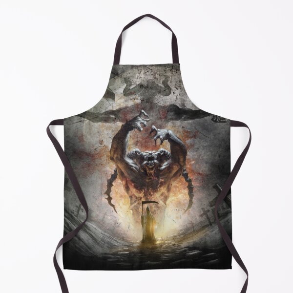 Item preview, Demonic Summoning Ritual – Grim Reaper Dark Fantasy Occult Horror Art designed and sold by yuvimaginaria.