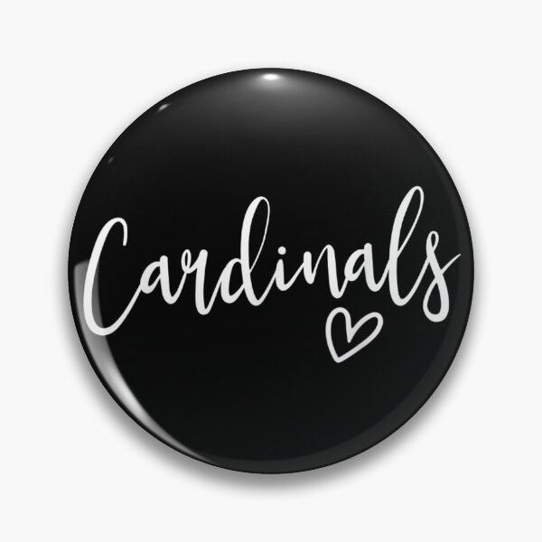 Item preview, Cute Cardinals Script Typography Heart Graphic Minimalist White Cursive Lettering designed and sold by KistanosMeka.