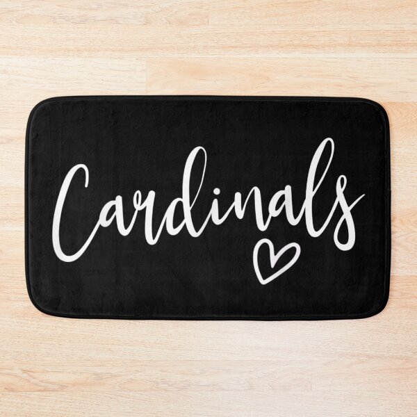 Item preview, Cute Cardinals Script Typography Heart Graphic Minimalist White Cursive Lettering designed and sold by KistanosMeka.
