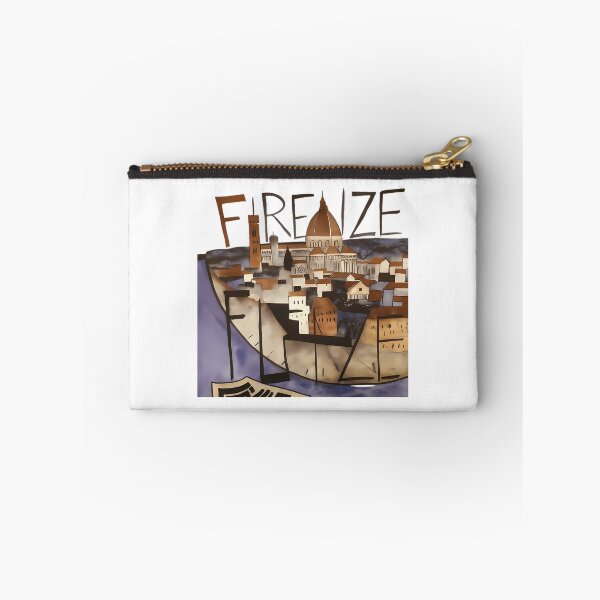 Item preview, Colorful Cubist Florence Skyline Illustration designed and sold by RepeatNoProblem.