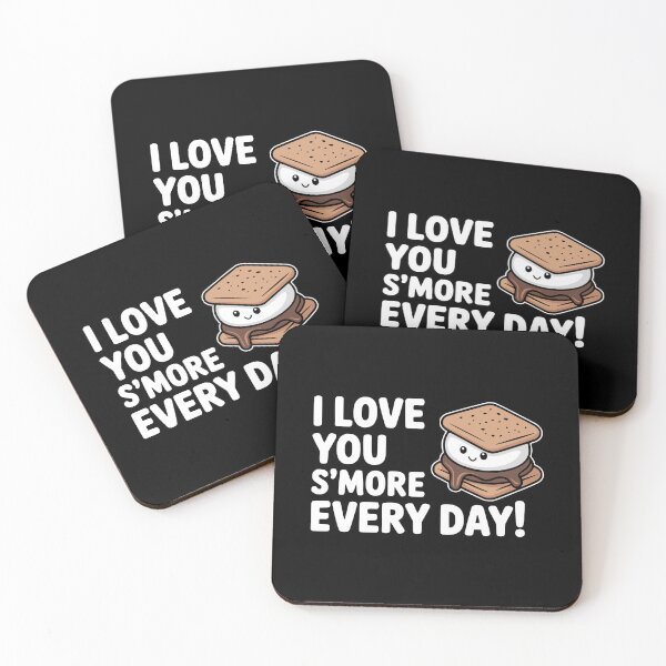 Item preview, I Love You S’more Every Day! Cute S’mores Pun designed and sold by PMCreative.