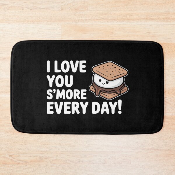 Item preview, I Love You S’more Every Day! Cute S’mores Pun designed and sold by PMCreative.