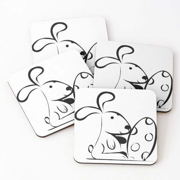 Item preview, Rabbit and Egg designed and sold by Flag75.