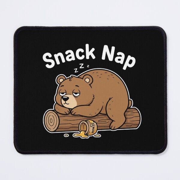 Item preview, Hiking Executive Dysfunction Snack Nap Bear Funny designed and sold by FiveBlessings.