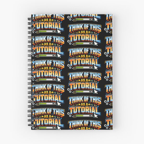 Item preview, Think Of This As A Tutorial Funny Programmer Humor Design Variant designed and sold by TeeTimeTreasure.