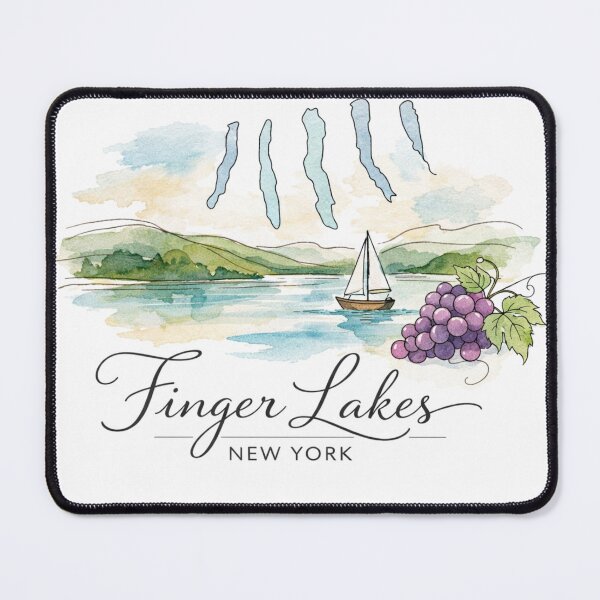 Item preview, Finger Lakes New York designed and sold by PamLeeDesign.