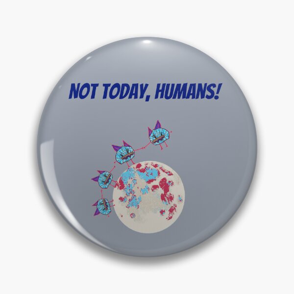 Item preview, Not Today, Humans! - Cute Microbes Art designed and sold by nimbfeja.