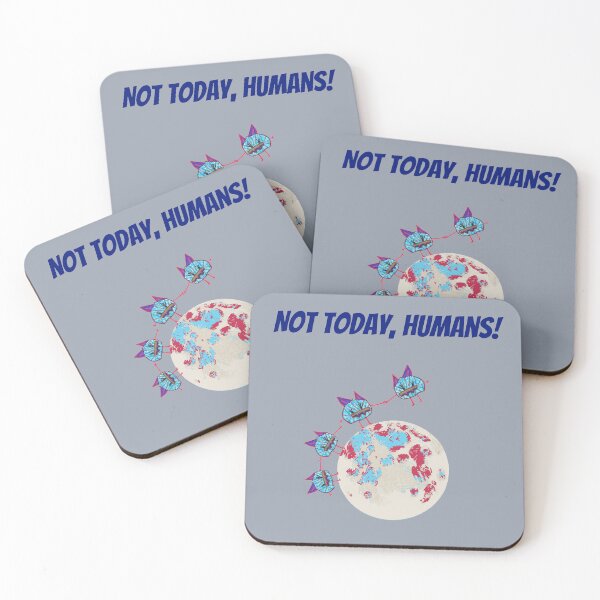 Item preview, Not Today, Humans! - Cute Microbes Art designed and sold by nimbfeja.