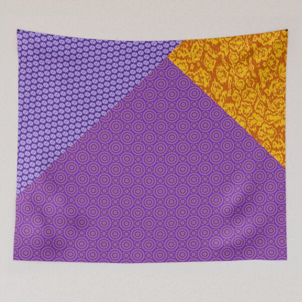 Item preview, Patched in Orange and Purple designed and sold by coribeth.