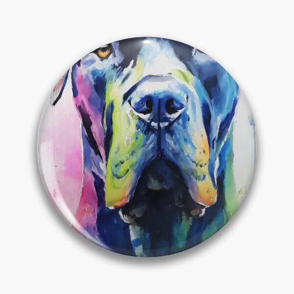 Item preview, Cane Corso watercolor Portrait designed and sold by lautir.