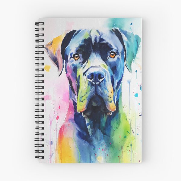 Item preview, Cane Corso watercolor Portrait designed and sold by lautir.