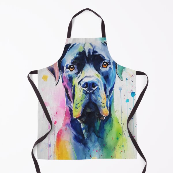 Item preview, Cane Corso watercolor Portrait designed and sold by lautir.