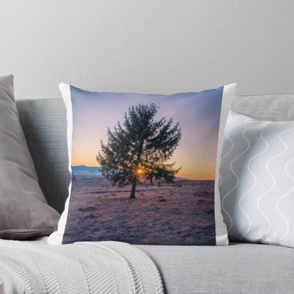 Item preview, Landscape Solitary Tree Sun Spot Photographic Print designed and sold by Mother-Nature65.