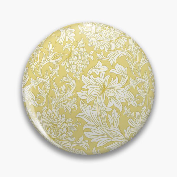 Aperçu de l'œuvre Chrysanthème jaune de William Morris créée et vendue par maniacfitness.