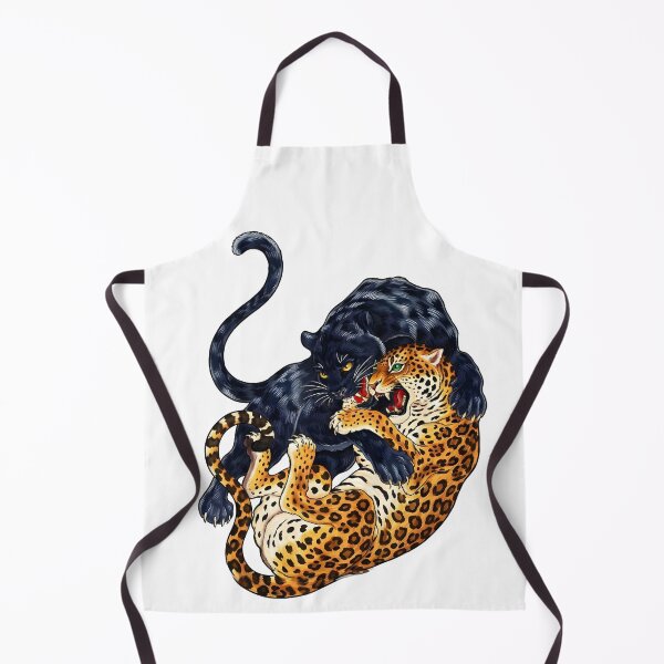 Item preview, Panther Leopard Jungle Predator Big Cat Wildlife Art designed and sold by VGAfanatic.