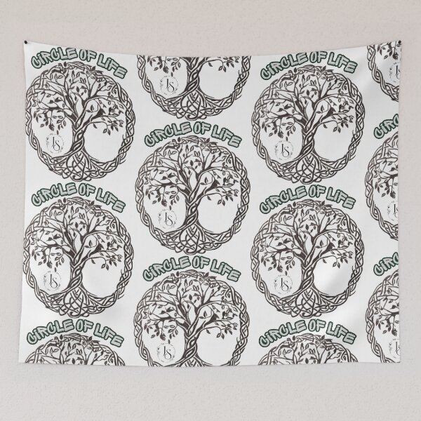 Item preview, Celtic Circle of Life Tree Knotwork Art designed and sold by JayuSoul 자유Soul.